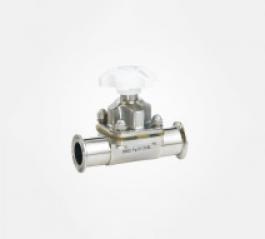 Sanitary diaphragm valve