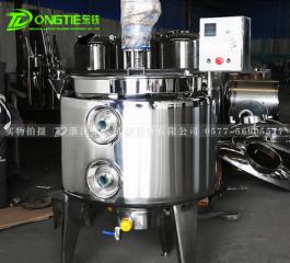 Sanitary food fruit juice jelly paste electric heating mixing tank